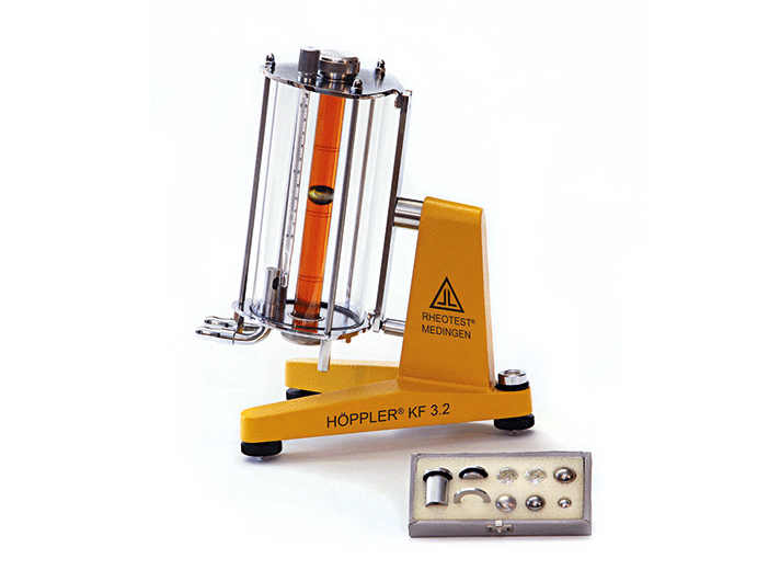 Viscosímetro de laboratorio Höppler KF 3.2, distribuido por Mabeconta