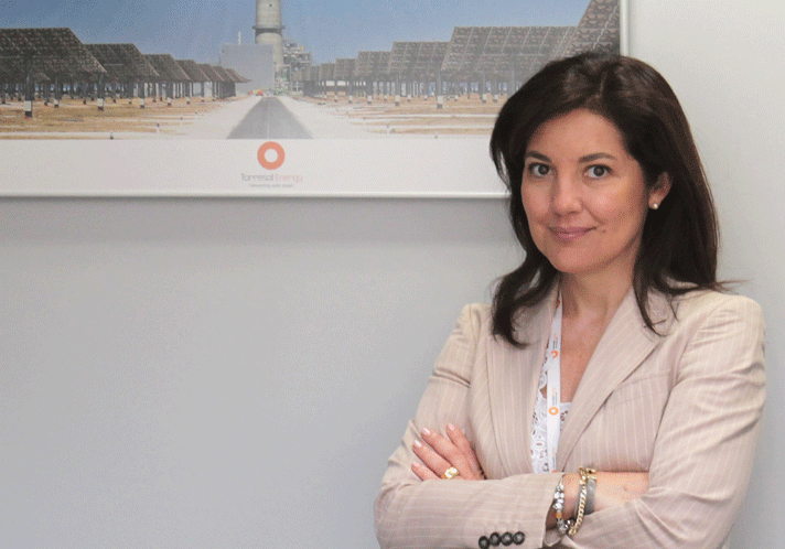 Carmen María Sabater, directora de Recursos Humanos de Torresol Energy